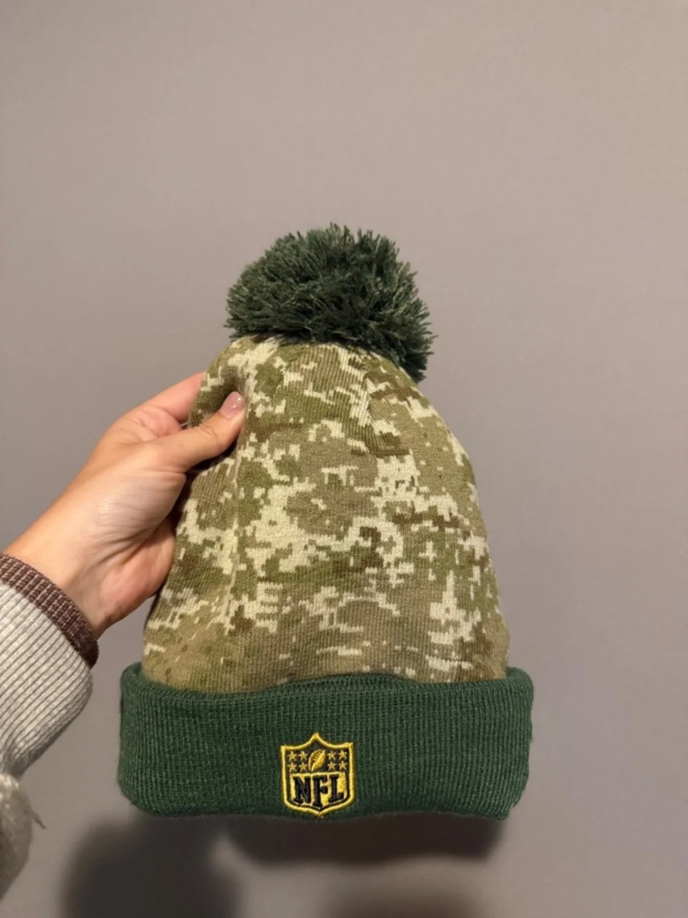 New Era Youth Green Bay Packers Beanie